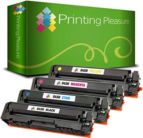 4 Toner kompatibel für Canon i-Sensys MF633 MF635 LBP611 LBP613 MF631 imageCLASS MF632 MF634 LBP612 CDW/CN/CX | 1246C002 2.800 Seiten & 1245C002 1244C002 1243C002 2.200 Seiten
