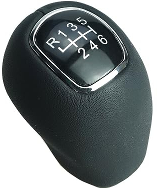 Newtown2700-parts Schaltknauf in Schwarz kompatibel für Hyundai ix20 JC 2010-15 i30 I FD 2007-12 6 GANG