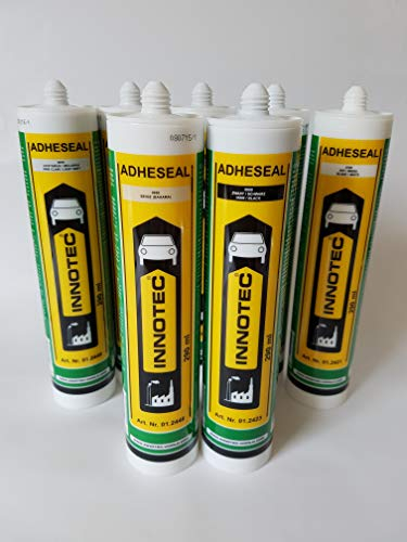 Innotec Adheseal Klebe- und Dichtmasse schwarz Kartusche 290 ml