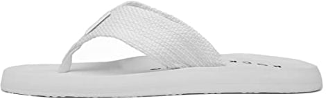 Rocket Dog Adios Womens White Webbing Flip Flop - Size 6 UK - White