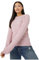 Jack Wills Womens Tinsbury Merino Wool Cable Knitted Jumper Pink S