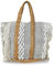 Banzaii Bolsa de verano para mujer, bolso bandolera colorido, bolso de hombro bohemio de paja para el mar, tejido a mano Corfu