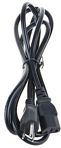 Dysead 3-Prong AC Power Cord Compatible with Digital Ultrasonic Cleaner Jewelry Stainless Watch