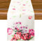 Aitsite Tischläufer Tulpe Küche Tisch Dekoration Drinnen Draußen Urlaub Party Dekor 40 x 180 cm