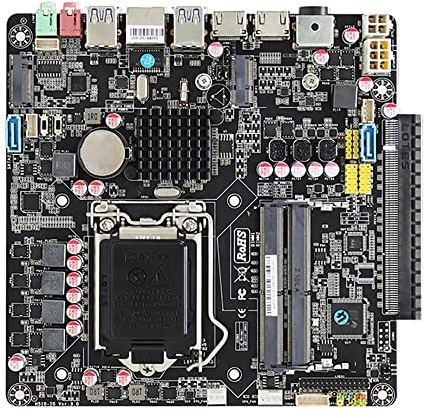 Sefdrert H510 Controllo Industriale Scheda Madre CPU DDR4 2666MHZ Scheda Madre 2 Canali ITX Scheda Madre per 10/11Th Core I7/I5/I3