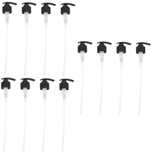 LABRIMP 12 STK Ersatz-Presspumpe druckpumpe drucktauchpumpe plasure pumpkopf Flüssigseife Sprühflaschendüse weiße Handseife Flaschen Ersatzpumpe Emulsionsspender Dosierpumpe Kopf drücken