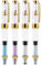 Respicefinem Refillable Fountain Pen 4 Colors Piston Fill Fountain Pen Fine Nib Transparent Pen Vacuum Fountain Pen Set Of 4 Writing Office Supplies