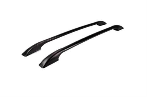 DZSYINGLONGSM Dachgepäckträger & -Boxen Für Peugeot 307 Auto Styling Auto Gepäck Rack Aluminium Legierung Dach Rack Frei Von Bohren 1,3 Meter Auto Dachträger(Schwarz)