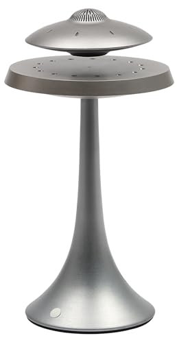AUXSL Levitating UFO Lamp Bluetooth Speaker unique lamp LED Floating UFO Portable 5W