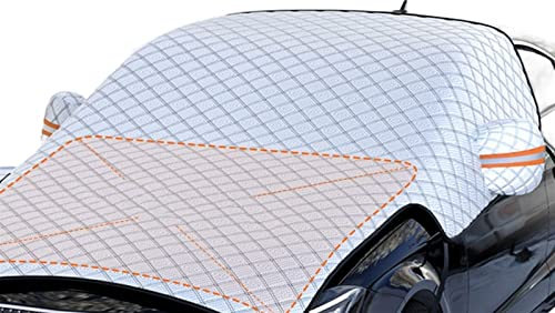 Coche Sun Shade Cubierta de Nieve para Coche Cubierta de protección de capó de Parabrisas Extra Grande Protector de Parasol a Prueba de Nieve Parasol