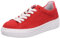 Gabor Damen Low-Top Sneaker, Frauen Halbschuhe,Turnschuhe,Laufschuhe,schnürschuhe,schnürer,straßenschuhe,Sportschuhe,fire/Rosso,40 EU / 6.5 UK