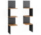 Vicco Eckregal Paolo, Bücherregal, Anthrazit, 28 x 116.4 cm 2er Set