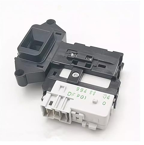Washing Machine Electronic Door Lock Delay Switch,compatible For LG Drum Washing EBF49827803 Handle Spring,Waterproof Safety Lock