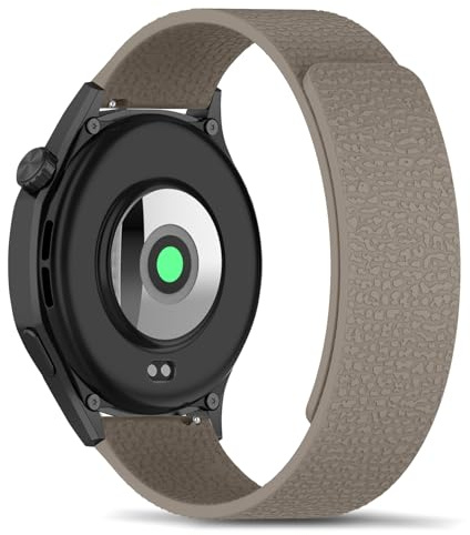 RoYiio Magnet 22mm Armband für Xiaomi Watch 5/2 Pro | Starker Magnetisch, Sport, Weich, Bequem, Armband Silikon für Xiaomi Watch S5/S4/S3/S2/S1, für Redmi Watch 5 Active/Lite