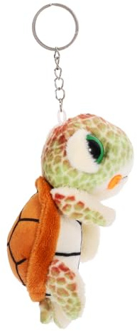 Beaupretty Porte-clés Peluche Tortue pour Sac Décoration Suspendue pour Sac Pendentif Porte-clés Tortue