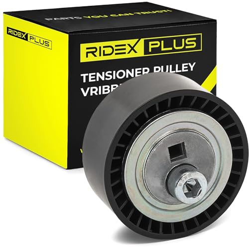RIDEX PLUS 310T0028P Polea tensora correa poli V Compatible con PEUGEOT 207 WA, WC