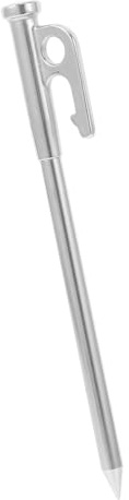ROMISBABA Edelstahl Zeltheringe 20cm Bodennägel Stabil Für Camping Und Outdoor Zelte Wetterbeständig Leicht Transportierbar
