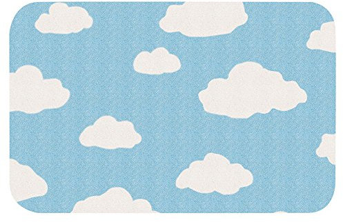 Zala Living Lilo Kinderteppich Soft Konturschnitt, Polyamid, Blau, 120 x 67 x 0,7 cm