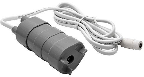 Pompa acqua - Pompa balena Riloer 12V Pompa acqua ad alto flusso Pompa sommersa per camper Camper Caravan - Bianco/Nero