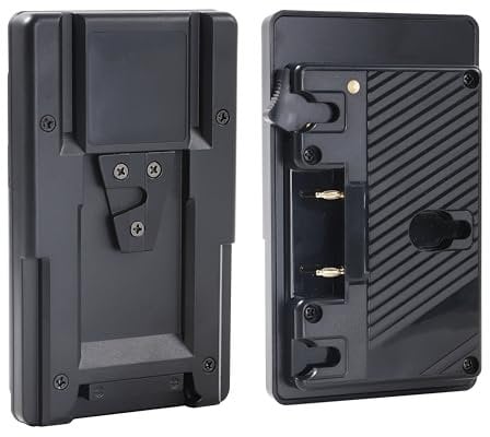 LSYRIA V-Lock V Mount auf Gold Mount Batterieadapter Plate Konverter Kompatibel mit Anton-Bauer Sony IDX DSLR Rig Panasonic ARRI RED Video (S-GP-A) Konvertieren Panasonic zu Sony Akku