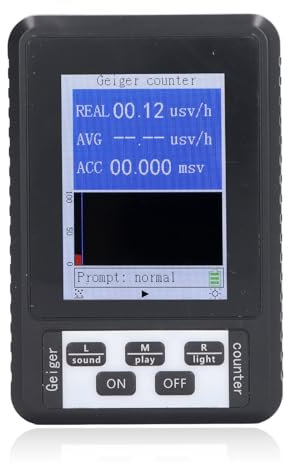 Geigerzähler-Nuklearstrahlungsdetektor, Verbessertes Strahlungsdosimeter, Wiederaufladbarer Tragbarer Tragbarer Beta-Gamma-XRay-Strahlungsmonitor mit LCD-Display