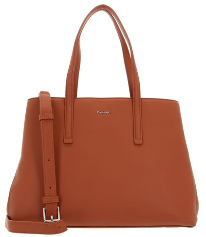 Calvin Klein Shopper Schultertasche CK Must Tote Autumn Leaf terracotta