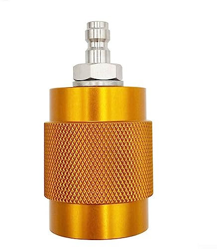Adaptador de carga de válvula de estación de llenado a conexión macho/hembra de 8 mm para válvula DIN de 200 y 300 bar, 1# con accesorio macho de 8 mm