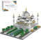 Taj Mahal Indien Baustein Set, 2169 Klemmbausteine Weltberühmtes Architekturmodell, Mini-Baustein-Bausatz, Geschenk für Erwachsene und Kinder, Nicht Kompatibel mit Lego