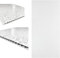 Display Guru PVC Wall Panel for Bathroom, Kitchen & Bedroom, Alternative to Bathroom Tile, Shower Wall Panels, PVC Cladding 2400mm Height, 1000mm Wide 10mm Thick (1, White Laser Marble)