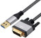 Zqxnt Universals - Cable adaptador USB 3.0 DVIs de vídeo público, reconocimiento automático, no requiere controlador, construcción de PVC, DVI macho a macho