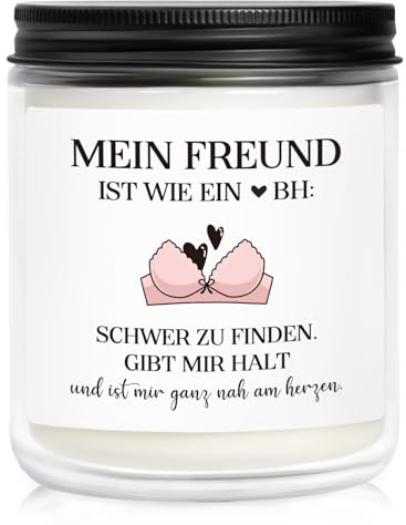 Geschenk Für Freund, Partner Geschenke, Ich Liebe Dich Geschenke Für Ihn, Jahrestag Geschenk, Geburtstagsgeschenk Für Freund, Boyfriend Liebe Weihnachtsgeschenke, Valentinstagsgeschenk, Duftkerze