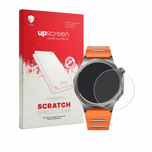 upscreen Schutzfolie für Oppo Watch X3 | Transparenter Displayschutz Made in Germany Kristall-Klar Kratzschutz Anti-Fingerprint