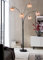 SalesFever Stehlampe mit 5 Kupferschirmen und Dimmer Five Fingers