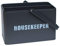 Vintage Styled Metal Housekeeper Cleaning Caddy Storage Set - 21cm (H) x 33cm (L) x 21cm (W) - Removable Top Tier Tray - Matt Grey Finish