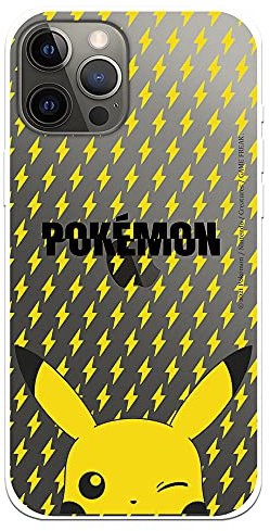 iPhone 12 Pro MAX Offizielle Pokémon Pikachu Streifenhintergrund Wählen Sie das Design, das Sie am besten für Ihr iPhone 12 Pro MAX