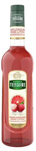 TEISSEIRE - Sirop Pamplemousse Rose & Litchi - 70cL