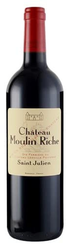 Château Moulin Riche, Saint-Julien, ROTWEIN, (case of 6x75cl), Frankreich/Bordeaux