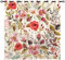 YUANZU Vintage Vorhänge Boho Stil Aquarell Blumen Ösen Gardinen mit Blickdichte Thermo Vorhang Kälteschutz Blackout Curtain Mädchenzimmer Schlafzimmer Verdunkelung Fenster, 2 Stück, H 175 x B 140 cm