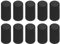 sourcing map 100 Stück PVC-Wärmeschrumpfkapseln für Weinflaschen, Schrumpfkappe, Schrumpfverschluss für Weinkeller und Küche zu Hause, Schwarz/Schwarz 30x60mm