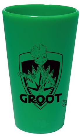 WinCraft Verre à bière en silicone Marvel Les Gardiens de la Galaxie Groot 473 ml