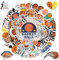 50 Stück Basketball Aufkleber, Vinyl Wasserdicht Aufkleber, Cartoon Basketball Aufkleber, Aufkleber Für Skateboard, Gitarre, Computer, Roller, Laptop, Snowboard, Aufkleber Für Kinder Erwachsene