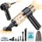 COLORCORAL Handheld Vacuum Cleaner -Cordless Mini Vacuum 4-in-1 Powerful Car Vacuum with Car Cleaning Gel Ideal for Pet Hair, Home, Office Desk and Car Interior Cleaning