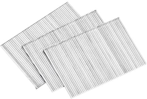 sourcing map 2000Pcs 16 Gauge Brad Nails, 2 Length Straight Finishing Nails, Galvanized Carbon Steel Nails for Woodworking Construction