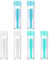 Oruola 6pcs Contact Lens Remover,Soft Contact Lens Applicator,Silicone Contacts Lenses Suction Holder for Rgp and Scleral Lenses, Hygienic Suction Holder, Easy Grip, Lightweight, for Travel Outdoor