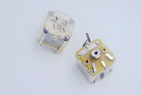 SGREHJDR 443DF Modelo 20-126pF Piezas de Radio de Eje Condensador Variable 2PCS