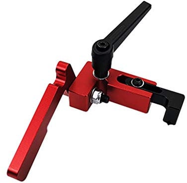 Woodworking Miter Gauge T Slot Stopper Fence Connector Alloy Miter Track Stop Block Table Slide Bracket Chute Trim