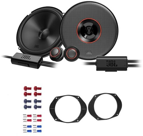 JBL Club 64C Lautsprecher mit Einbauset passend für Ford Mondeo I (GBP/BNP) 1993-1996 Türen vorne/hinten 420 Watt 165mm 2 Wege Kompo
