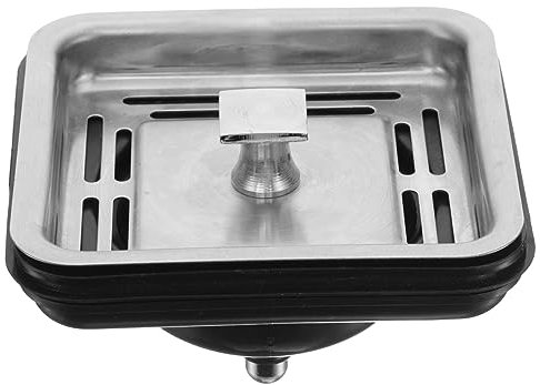 Vaguelly Tapón para Triturador De Basura Tapón De Eliminación De Basura para Fregadero Tapón Cuadrado para Desagüe De Cocina Accesorio para Triturador De Residuos Alimenticios
