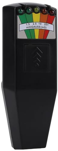 EMF-Messgerät, 5 LED Magnetfeld-Detektor, 30-20000Hz Tragbarer elektromagnetischer Feld-Emf-Leser, K2 Meter Geisterjagd Paranormale Ausrüstung Magnetischer Tester für Zuhause, Büro & Outdoor