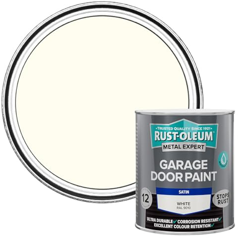 Rust-Oleum Metal Expert Garage Door Paint Satin White 750ml